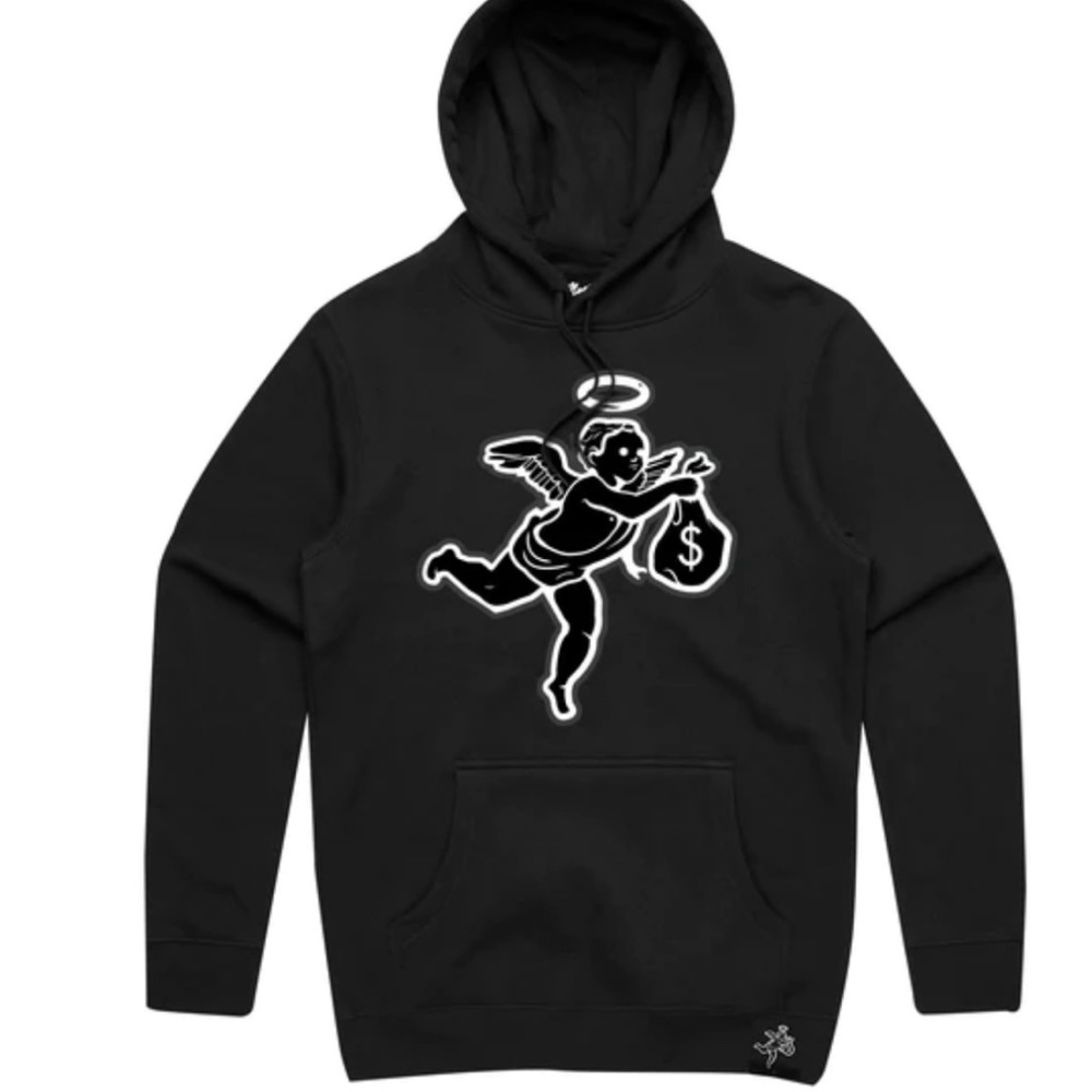 Hasta Muerte Classic Angel Chenille Hoodie